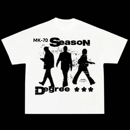 MK-70 GRAPHIC WHITE TEE