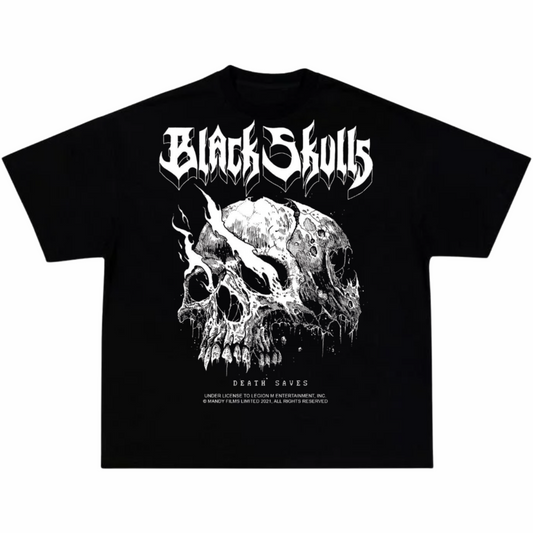 Black Skulls Graphic Tee