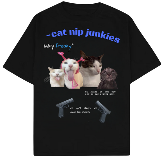 Catnip Junkies Graphic Tee